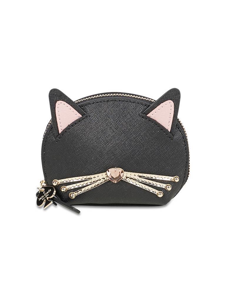 Kate Spade Jazz-Sachen oben Brieftasche schwarze Katze