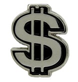 Godert.me Dollar pin zilver