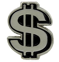Godert.me Dollar pin silver