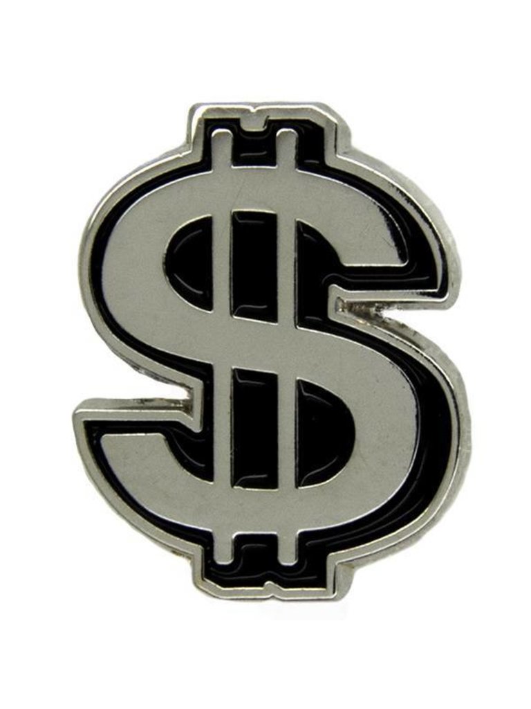 Godert.me Dollar Pin silber