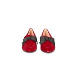 Kate Spade Claudia flats velours bordeaux