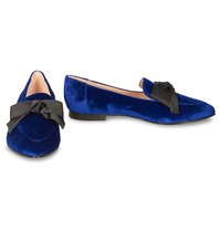 Kate Spade Claudia Claudia ballerinas Samt dunkelblau