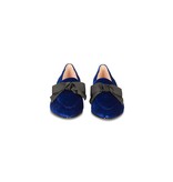 Kate Spade Claudia flats velvet dark blue