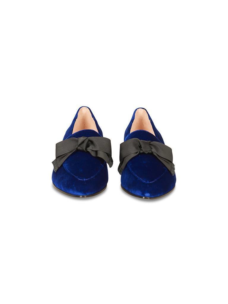 Kate Spade Claudia flats velvet dark blue
