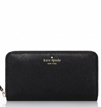 Kate Spade Cedar street lacey Geldbörse schwarz