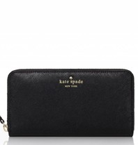 Kate Spade Cedar street lacey wallet black