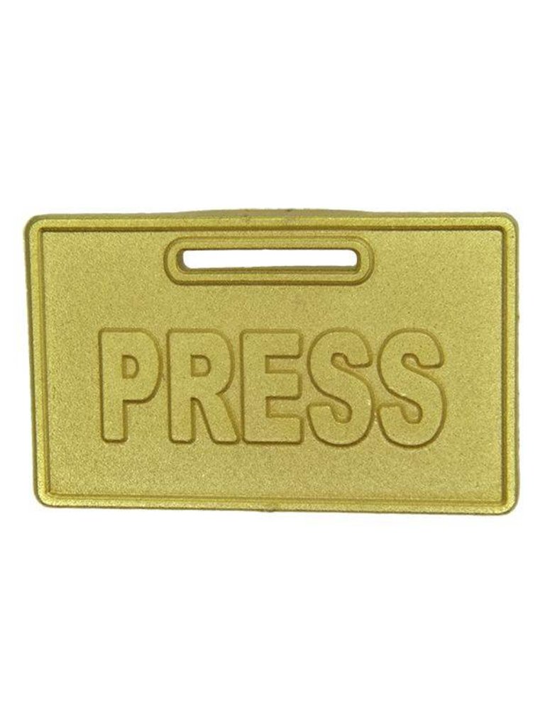 Godert.me Press gold Pin