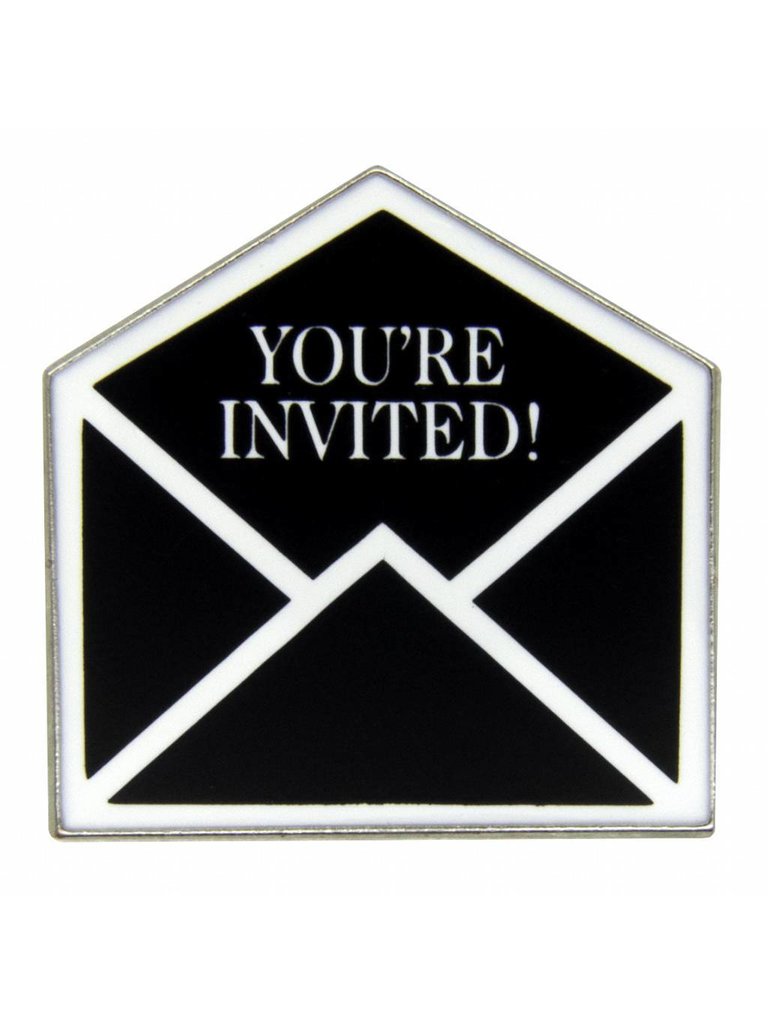 Godert.me You're invited Pin silber