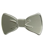 Godert.me Bow tie pin zilver