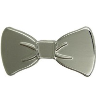 Godert.me Bow tie pin zilver