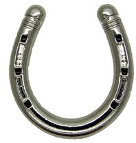 Godert.me Horseshoe pin silver