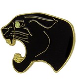 Godert.me Black panther gold Pin