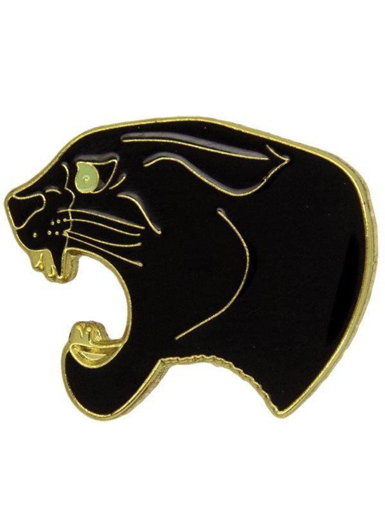 Godert.me Black panther gold Pin