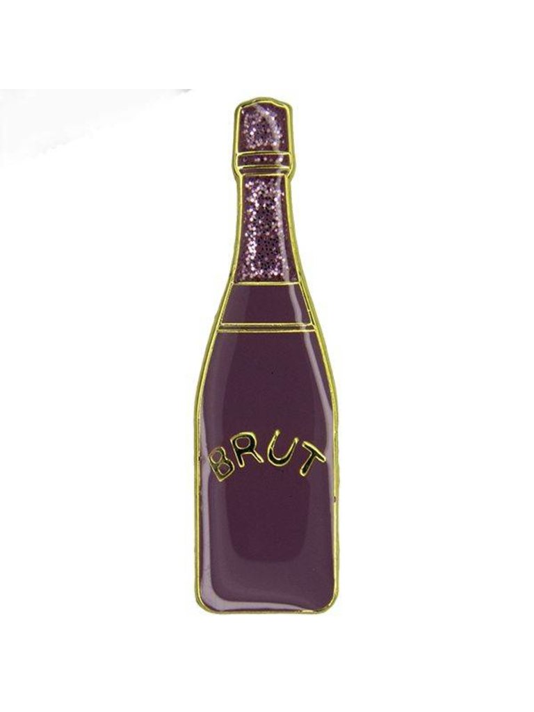 Godert.me Champagne bottle Pin rosa gold