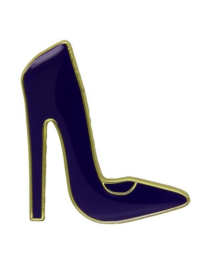 Godert.me High heel Pin blau gold