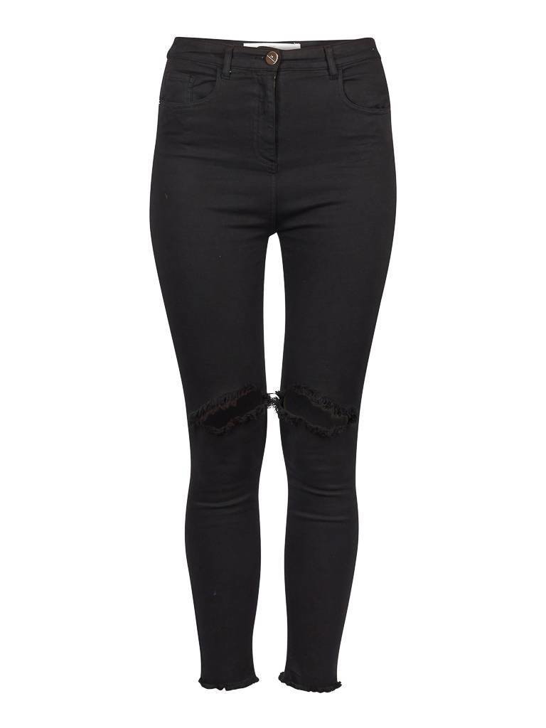 Elisabetta Franchi High-waisted jeans black