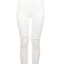 Elisabetta Franchi High-waisted jeans white