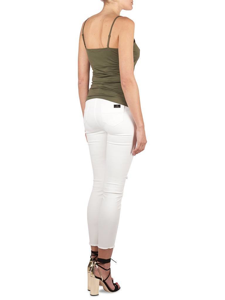 Elisabetta Franchi High-waisted jeans wit