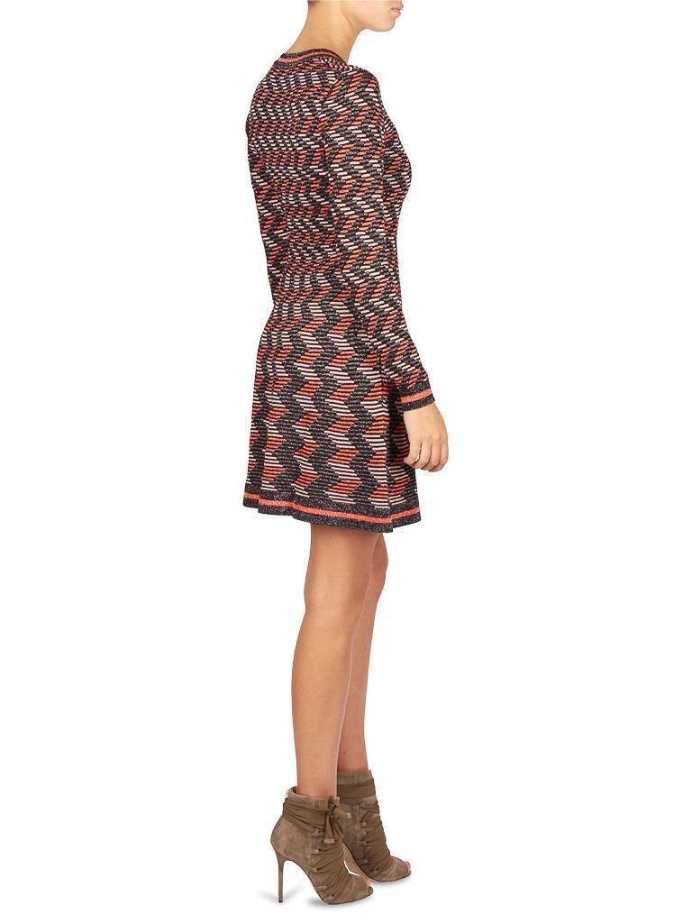 M Missoni dress with long sleeves orange