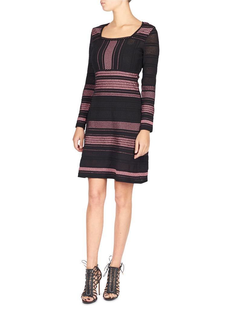 M Missoni dress pink-black