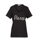 Pierre Balmain T-shirt met logo zwart