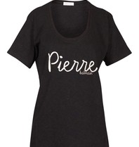 Pierre Balmain T-shirt met logo zwart