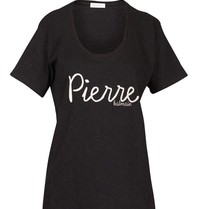 Pierre Balmain T-Shirt mit schwarzem Logo