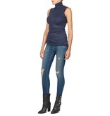 Pierre Balmain Turtleneck sleeveless dark