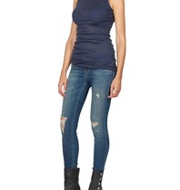 Pierre Balmain Turtleneck ärmellos dunkelblau