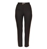 Pierre Balmain Pants black with gold details