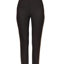 Pierre Balmain Hose schwarz mit goldenen Details