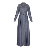 Pierre Balmain Nail Kleid blau