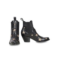 Mexicana Circus boots black-gold