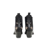 Mexicana Circus Stiefel schwarze Gold