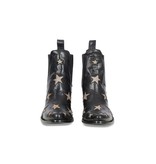 Mexicana Circus Stiefel schwarze Gold