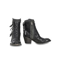 Mexicana Mamacita embroidered boots black