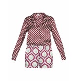 Pinko Baldanzoso jumpsuit burgundy