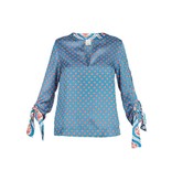 Pinko Estroverso blouse petrol