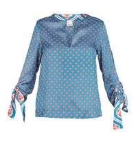 Pinko Estroverso blouse petrol