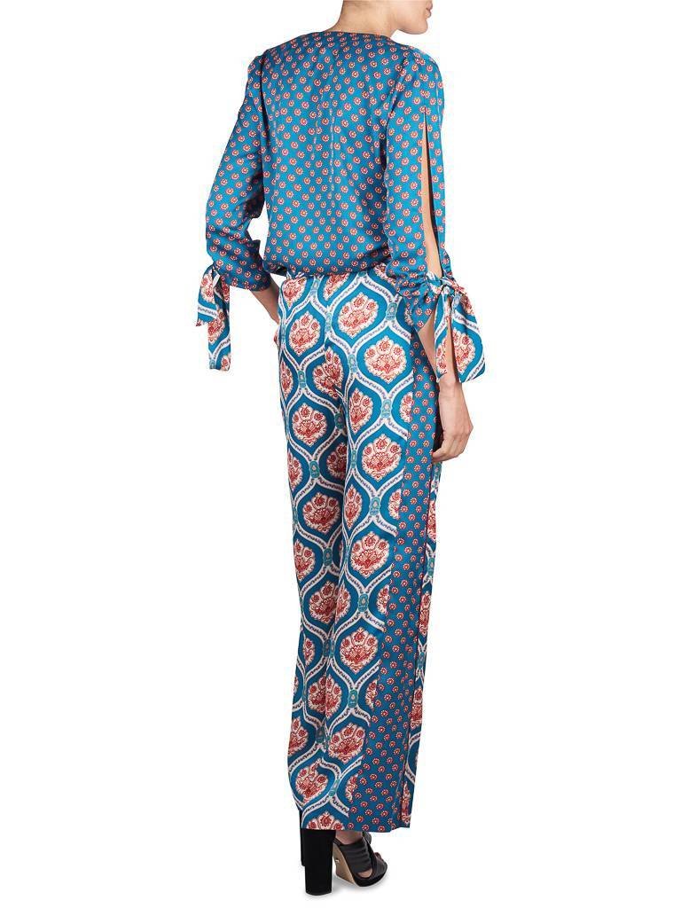 Pinko Estroverso petrol blouse