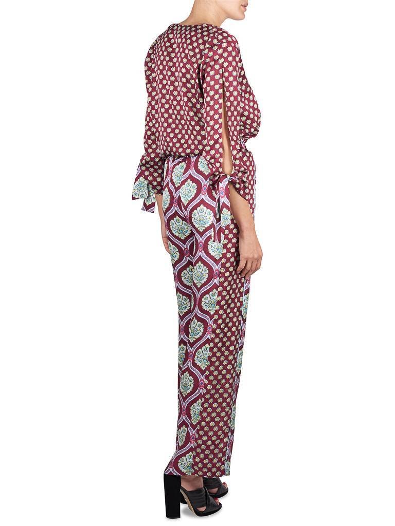 Pinko Estroverso blouse burgundy