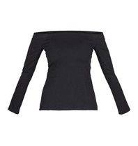 Pinko Ammogliato Top schwarz