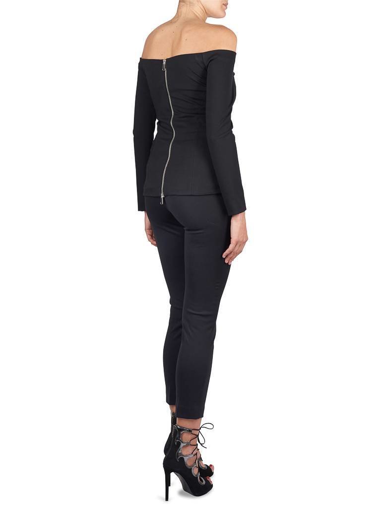 Pinko Ammogliato top zwart