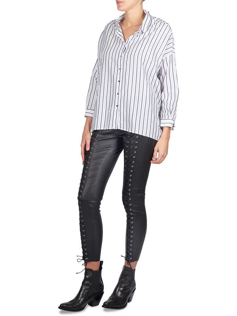 Pinko Impersonale Bluse gestreift