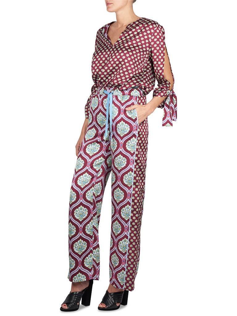 Pinko Magro Hose bordeaux