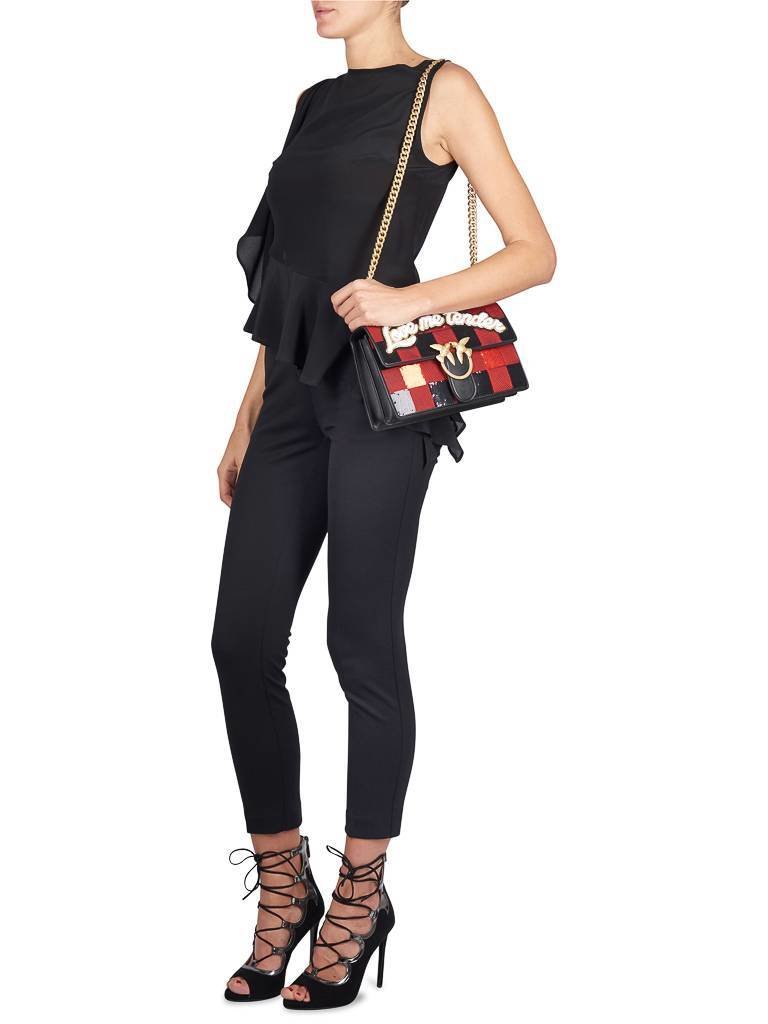 Pinko Palanzano top black