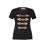 Pierre Balmain Double Breasted tee black