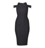 Misha Collection Klareesa Kleid schwarz