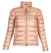 Woolrich Sundance jas met kraag oud roze