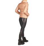 Woolrich altrosa wattierte Jacke mit Kragen